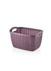 Kép 2/2 - Hobby kosár kötött 10l 081061 padlizsán