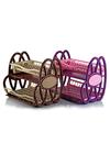 Kép 2/3 - Asude csepegtető tálca emeletes ASD097 Barna , Magenta