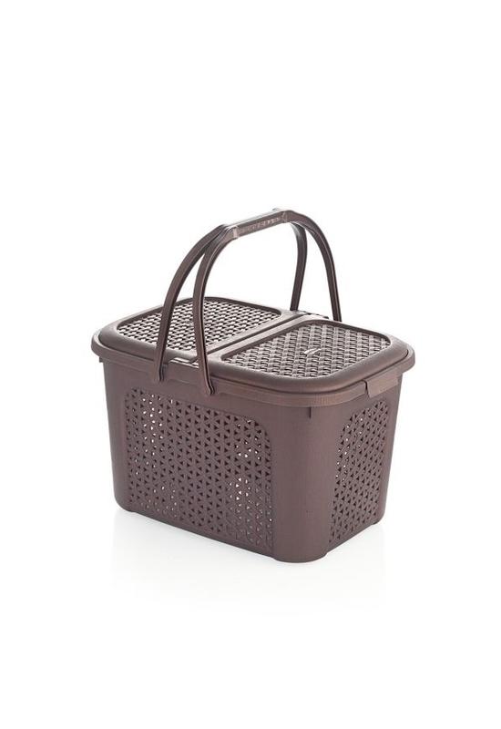 Hobby kosár piknik rattan 071302