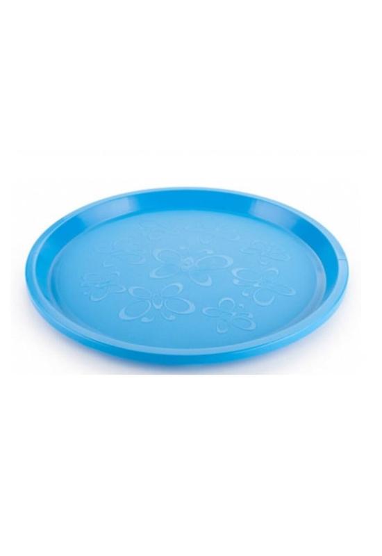 Berossi tálca kerek 33 cm lagúnakék  IK17947