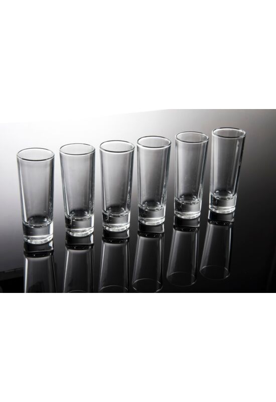 Sigma üveg pohár shotos szett 6 részes 6x6,6cl SGM04402 ÚJ